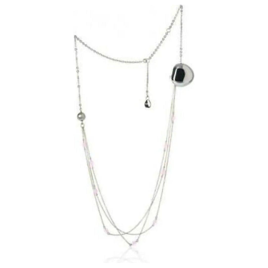 BREIL JEWELS BLOOM 系列 Mod. CUORE - Agata / Pink Agathe 35 厘米