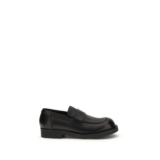 MM6 Black Calf Leather Bos Taurus Slip-On Loafers 1728,72470364320,Black,EU40/US7,EU41/US8,EU42/US9,EU43/US10,EU44/US11,Loafers - Shoes,Men,MM6,New with tags,Shoes,Slip-On Loafers - Loafers - Shoes
