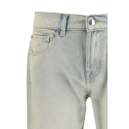 7FOR Beige Cotton Bootcut Jeans 1728,72470364320,7FOR,Beige,Bootcut Jeans - Jeans Denim - Clothing,Clothing,Jeans Denim - Clothing,Men,New with tags,W29,W30,W31,W32,W33