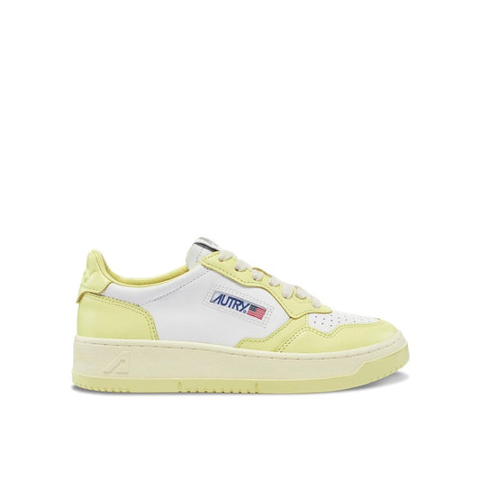 Autry White Leather Low Top Sneakers 1728,75611013280,Autry,EU36/US6,EU37/US7,EU38/US8,EU39/US9,EU40/US10,Low Tops - Sneakers - Shoes,New with tags,Shoes,Sneakers - Shoes,White,Women