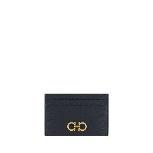 Ferragamo Black Calf Leather Bos Taurus Wallet 1728,72470364320,Accessories,Black,Ferragamo,New with tags,Wallets - Accessories,Wallets - Wallets - Accessories,Women