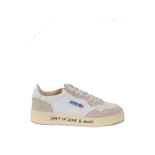Autry White Goatskin Low Top Sneakers 1728,75611013280,Autry,EU39/US9,Low Tops - Sneakers - Shoes,New with tags,Shoes,Sneakers - Shoes,White,Women