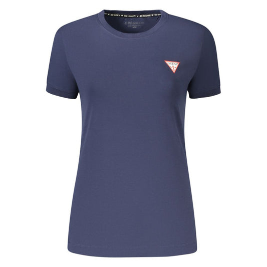 Guess Jeans Blu Cotton Women's T-Shirt