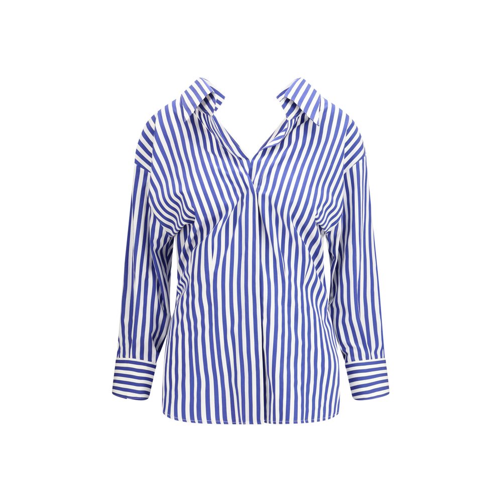 Givenchy Blue Cotton Pattern Shirt 1728,72470364320,Blue,Clothing,Givenchy,IT40 | M,New with tags,Pattern - Shirts - Clothing,Shirts - Clothing,Women