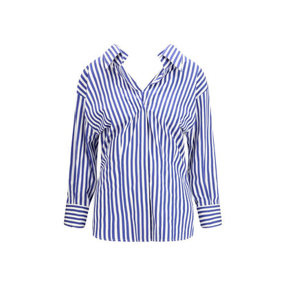 Givenchy Blue Cotton Pattern Shirt 1728,72470364320,Blue,Clothing,Givenchy,IT40 | M,New with tags,Pattern - Shirts - Clothing,Shirts - Clothing,Women