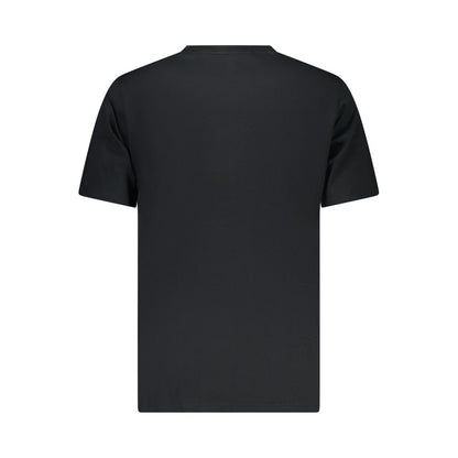 Converse Black Cotton Men T-Shirt