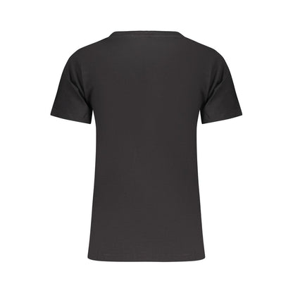 Pepe Jeans Black Cotton Women's TShirt