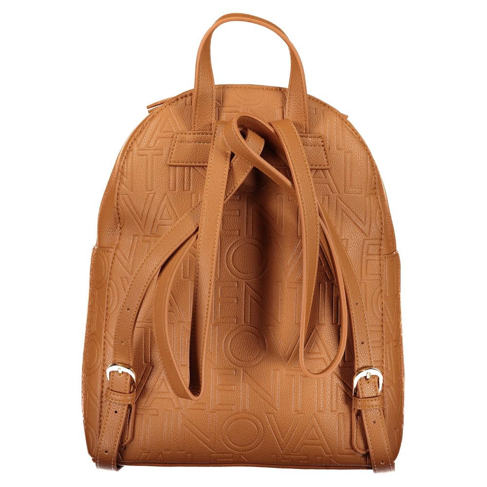 Mario Valentino Brown Polyethylene Backpack
