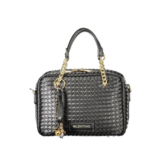 Valentino Black Polyurethane Women's Bag