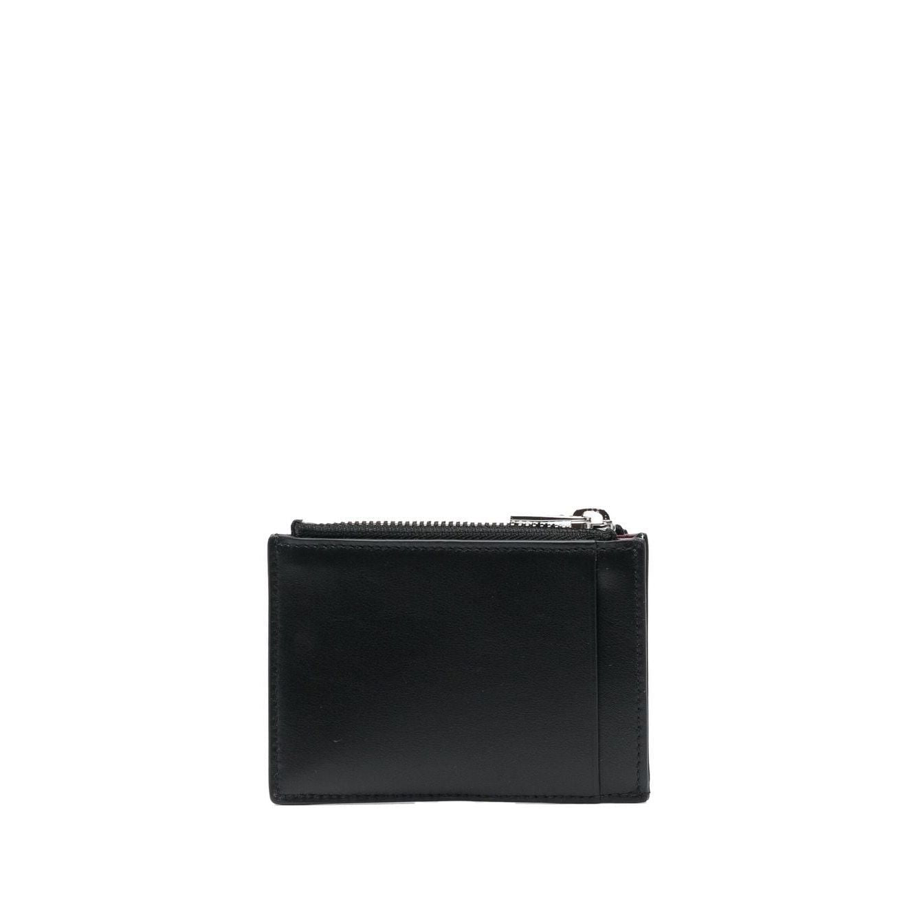 Alexander McQueen logo print cardholder