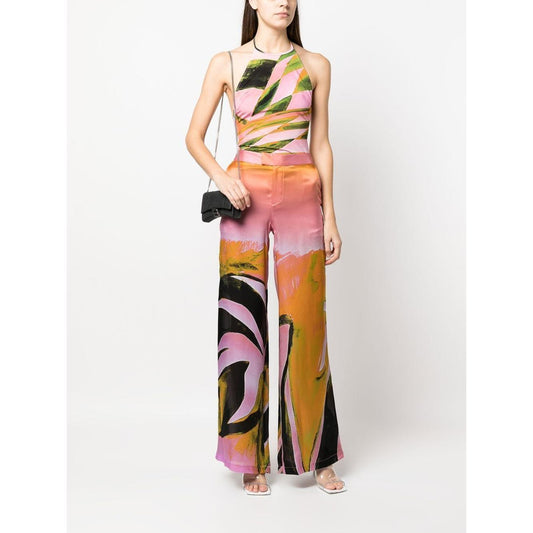 LOUISA BALLOU Trousers Yellow Trousers