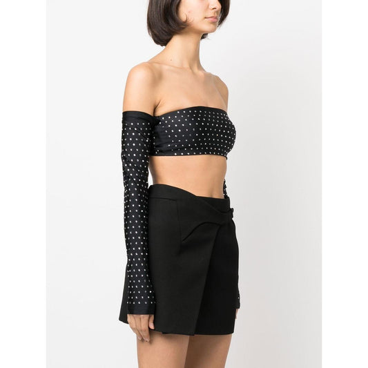 THE ANDAMANE Top Black Topwear