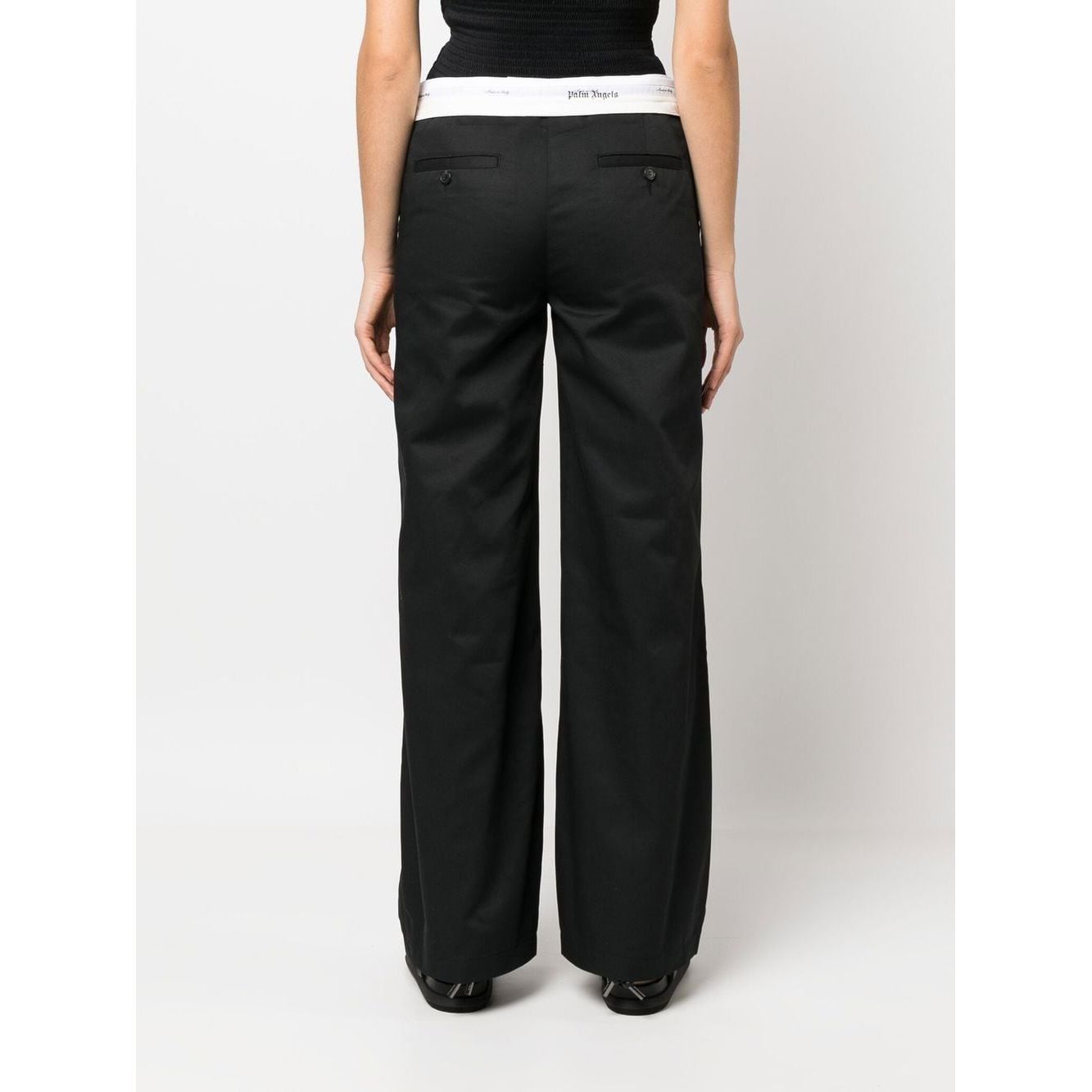 Palm Angels Trousers Black Trousers