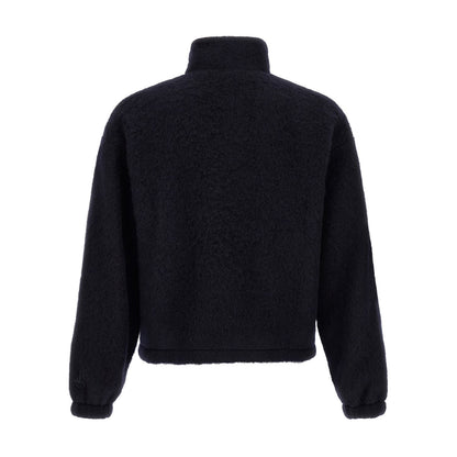Jil Sander Blue Wool Sweatshirt