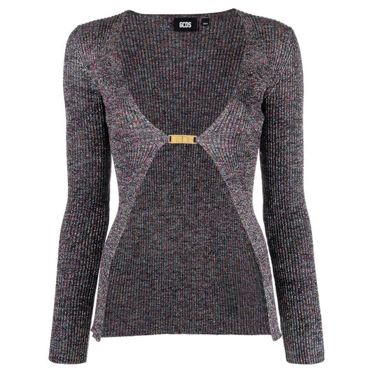 GCDS Sweaters Grey Topwear