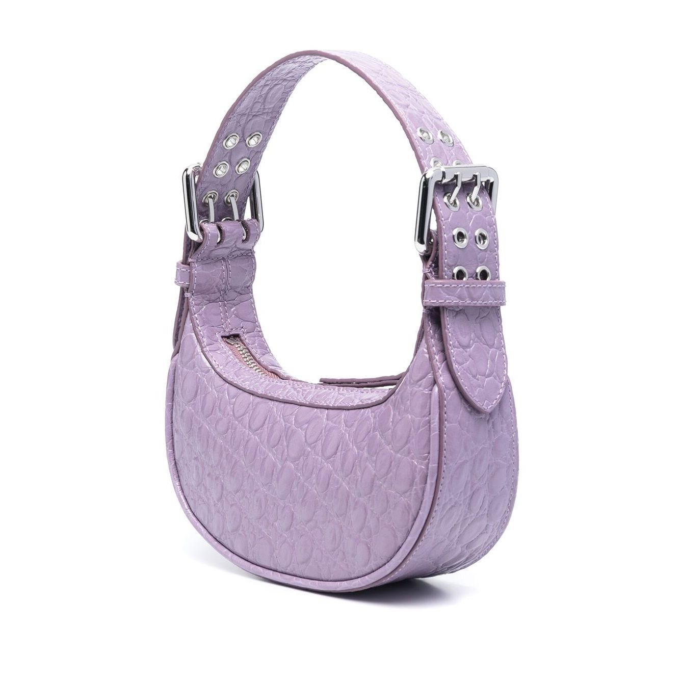 By Far Pre By Far mini Soho crocodile-effect shoulder bag