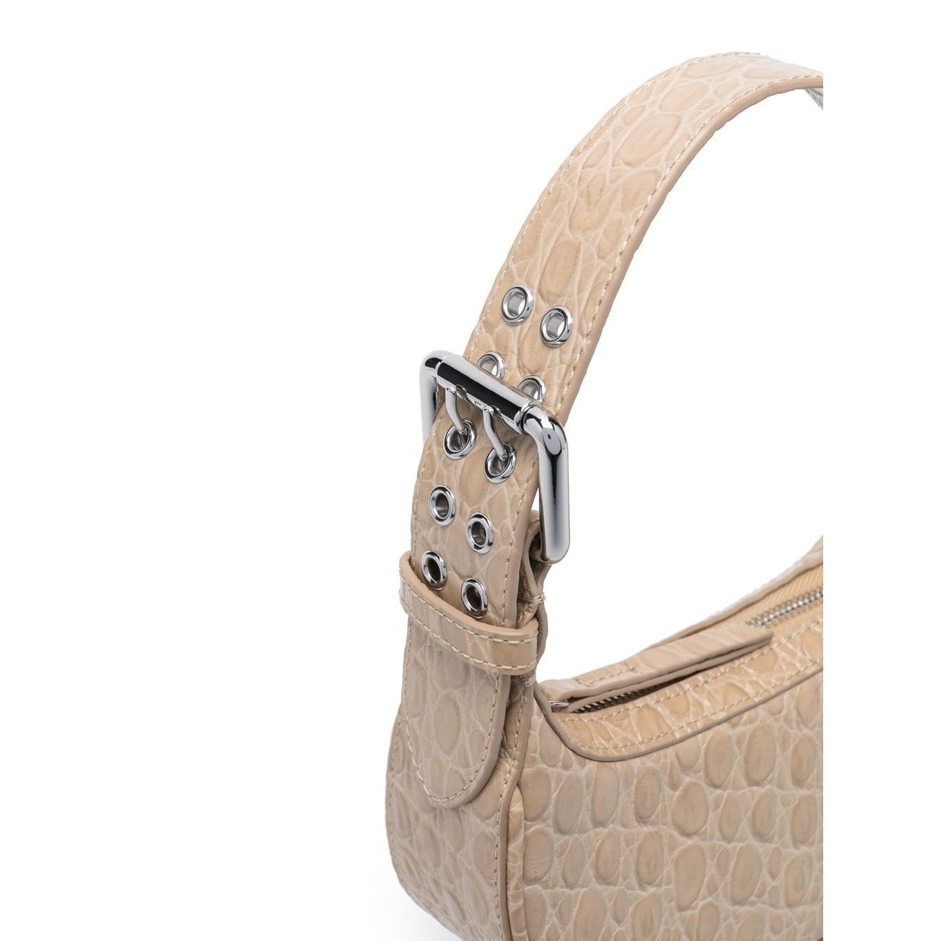By Far Pre By Far mini Soho crocodile-embossed shoulder bag Shoulder