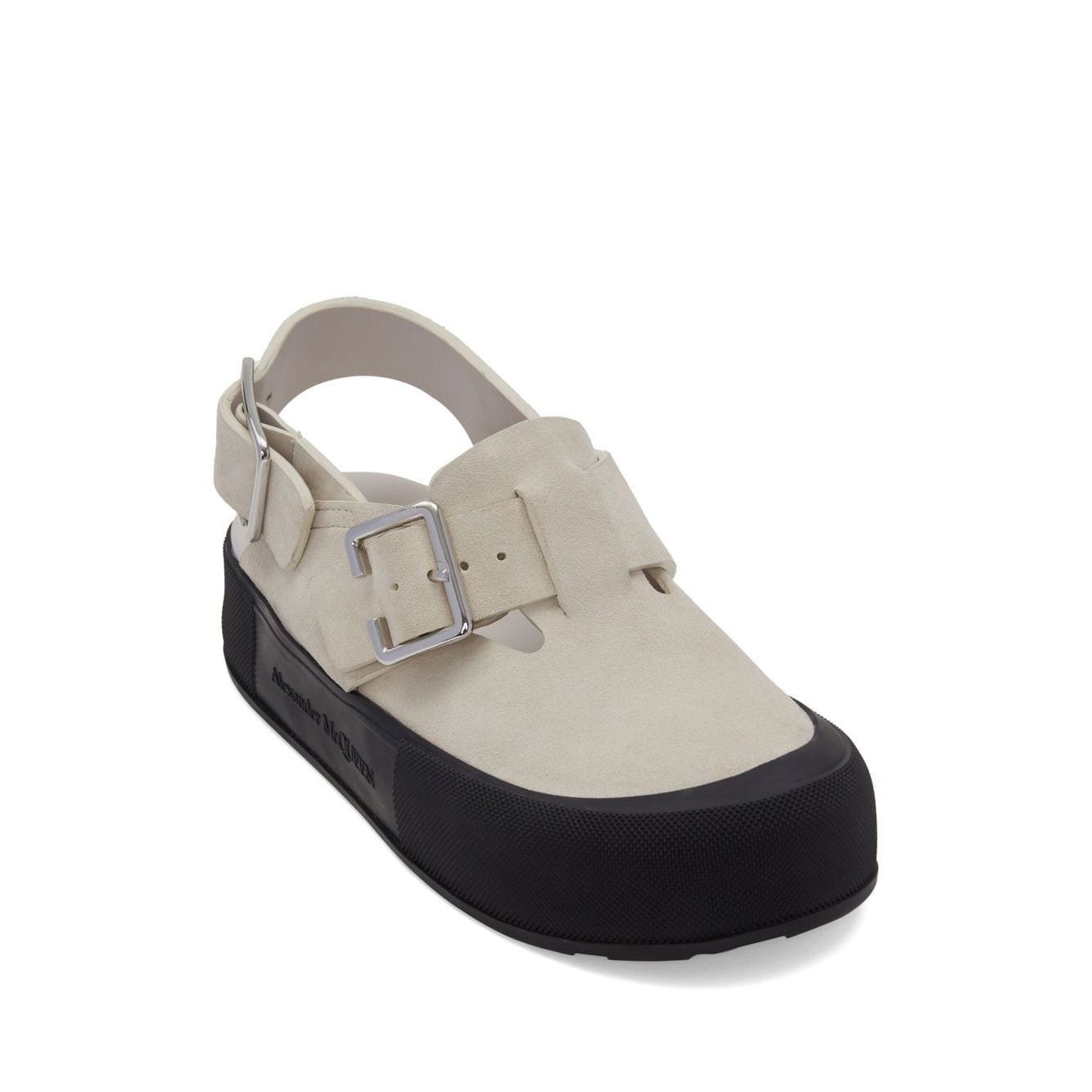 Alexander McQueen Leather clogs