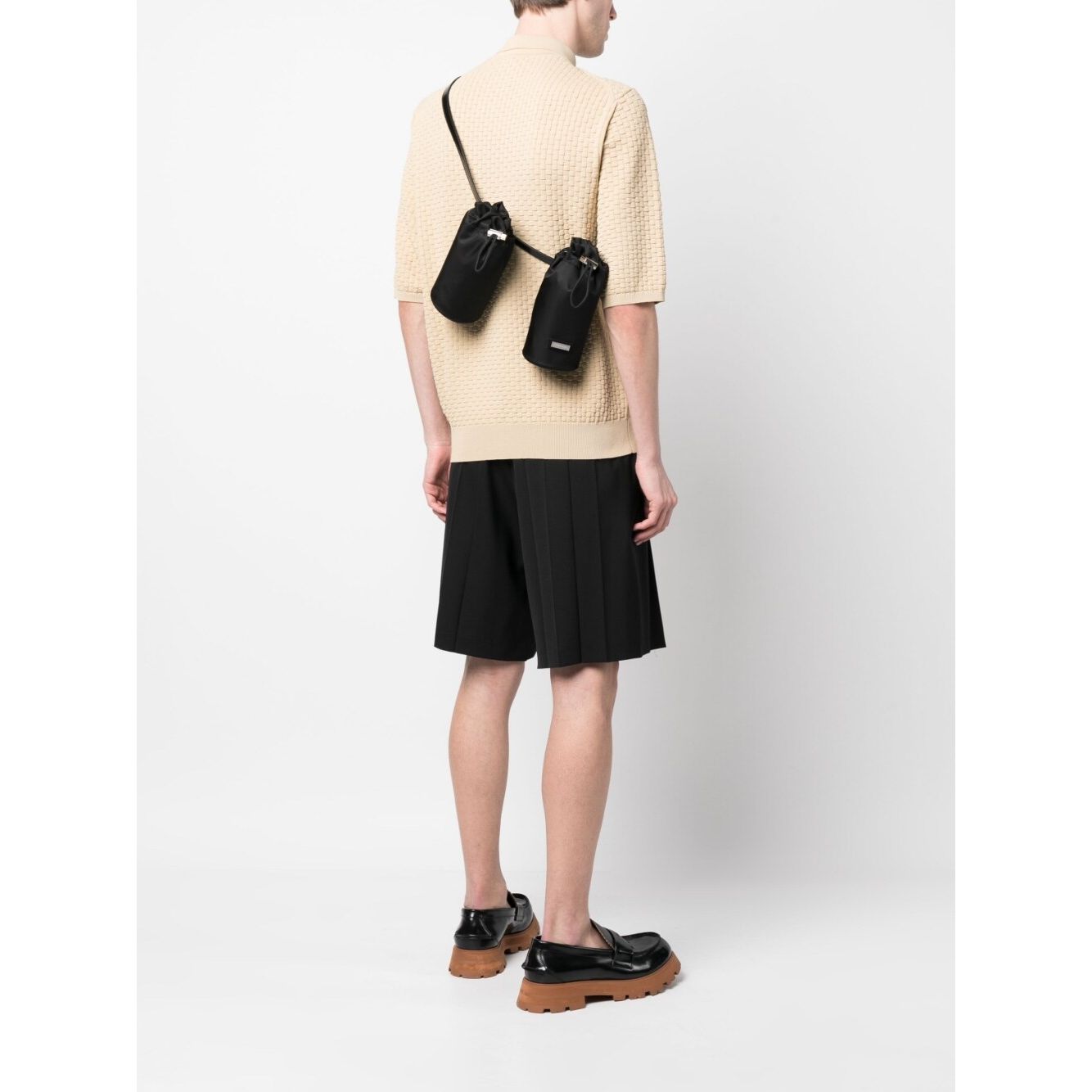 Ferragamo double-pouch belt bag