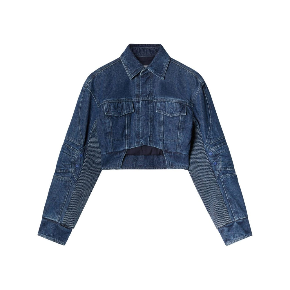 Off White Cropped denim jacket Jackets