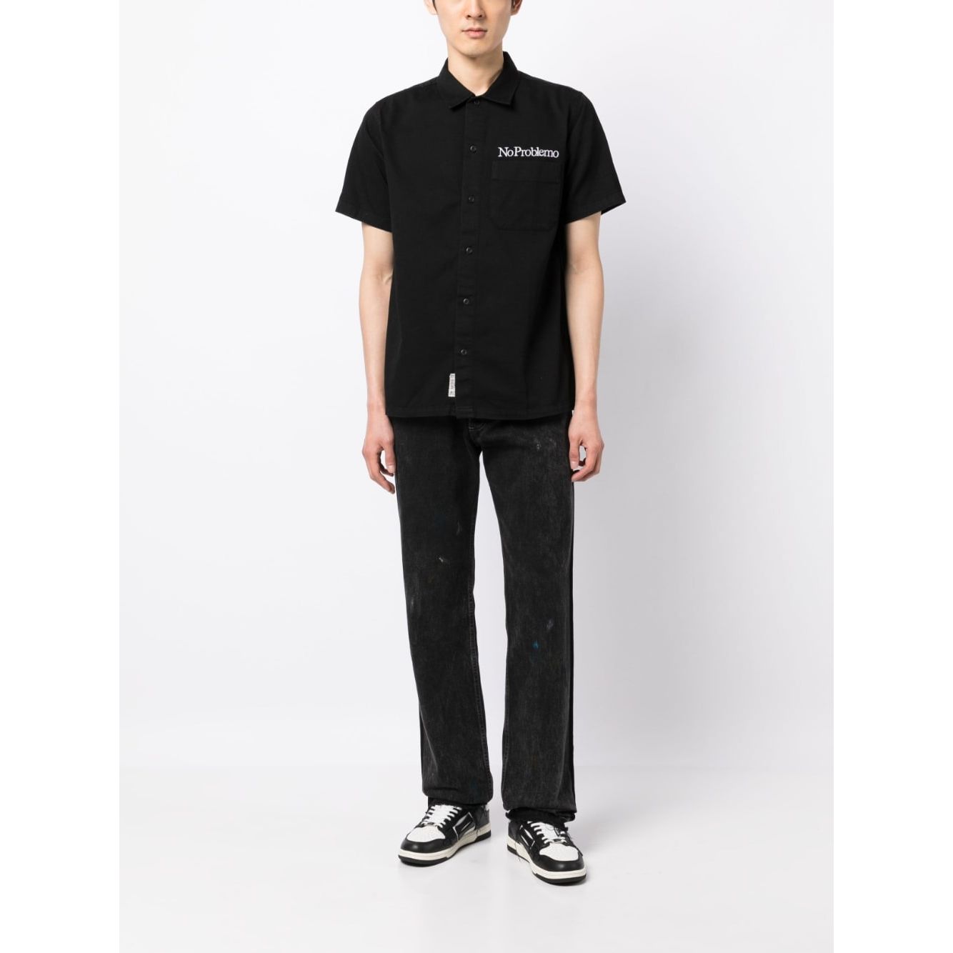 Aries Shirts Black Shirts