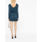 Saint Laurent draped mini dress Dresses