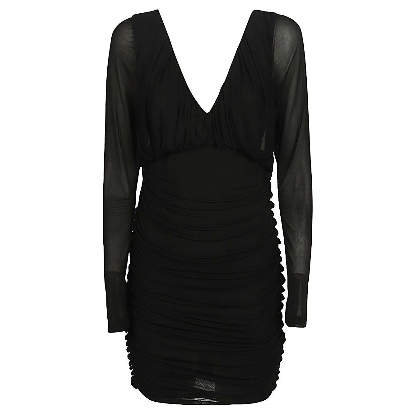 Saint Laurent Short dress with V-neck Dresses