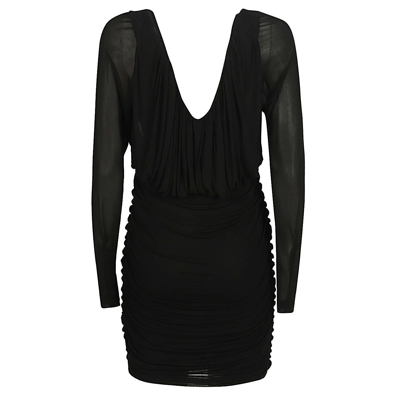 Saint Laurent Short dress with V-neck Dresses