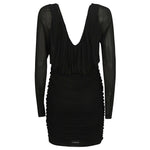 Saint Laurent Short dress with V-neck Dresses