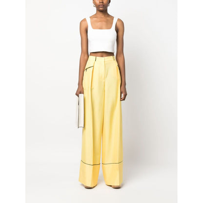 Bally Trousers Yellow Trousers