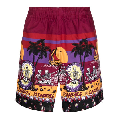 Pleasures Shorts Bordeaux