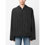 Balenciaga logo-print Hooded Windbreaker Jackets