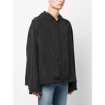 Balenciaga logo-print Hooded Windbreaker Jackets