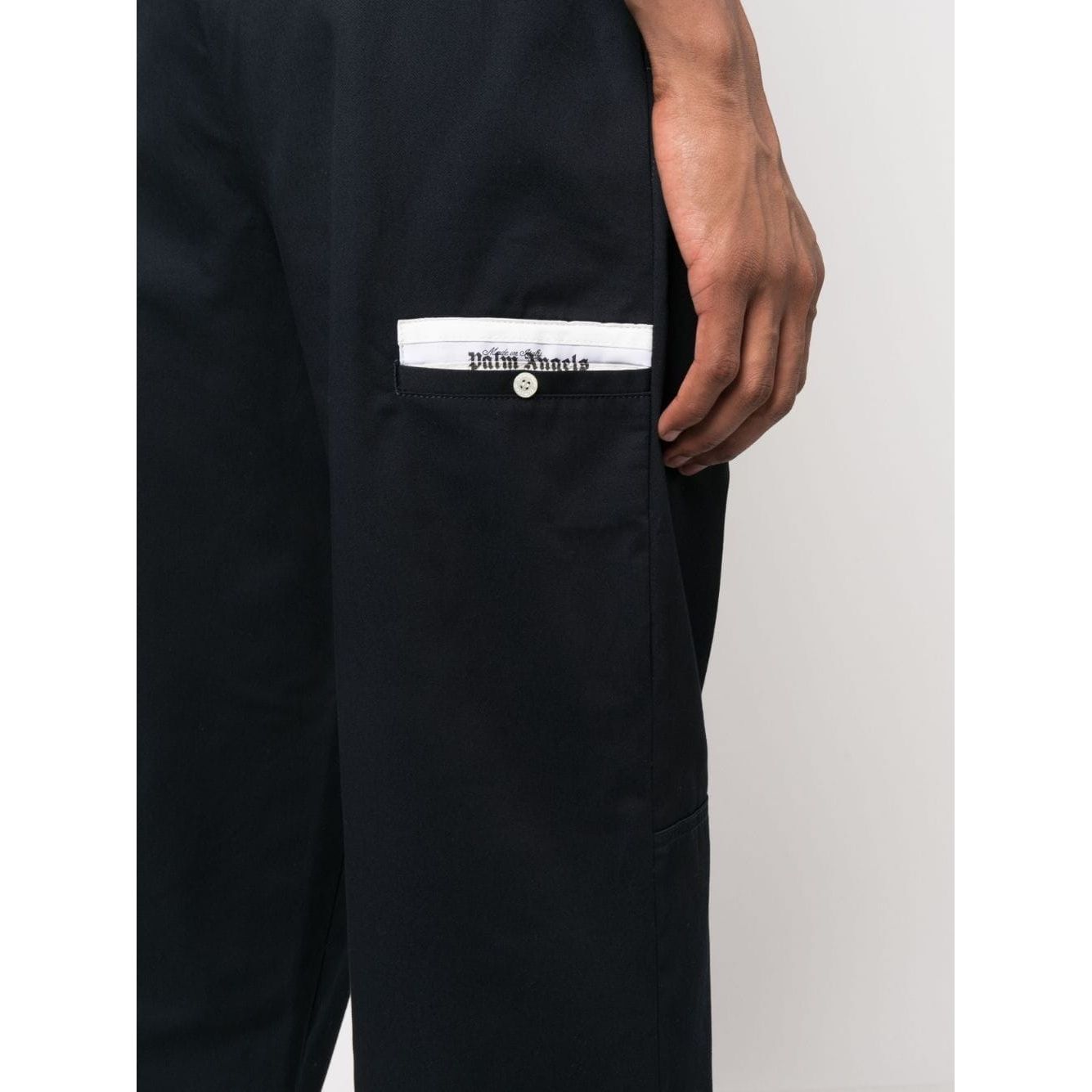 Palm Angels Trousers Blue