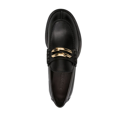 Lanvin Flat shoes Black Moccasins