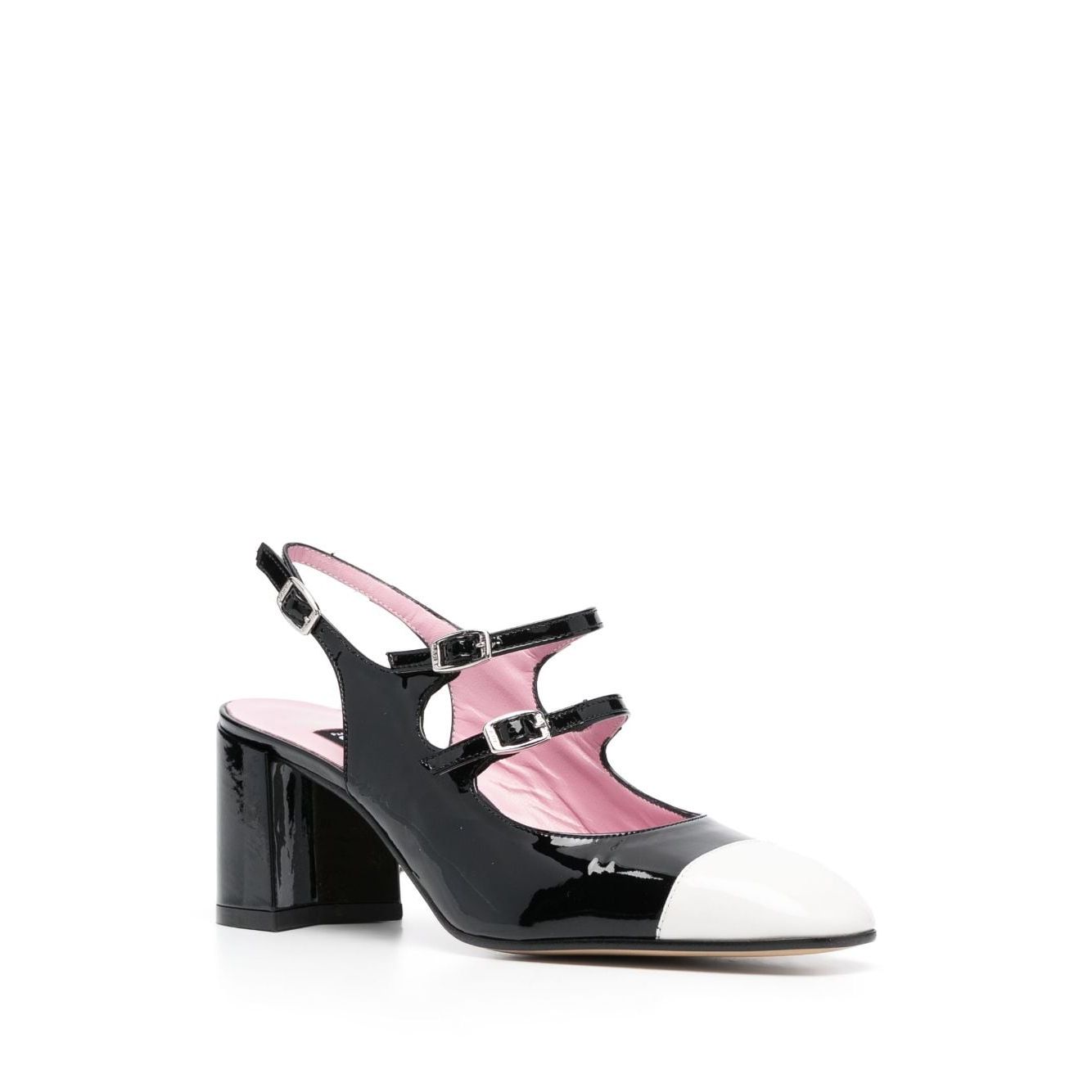 CAREL PARIS With Heel Black Medium Heel