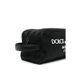 Dolce & Gabbana Nylon toiletry bag with rubberized logo