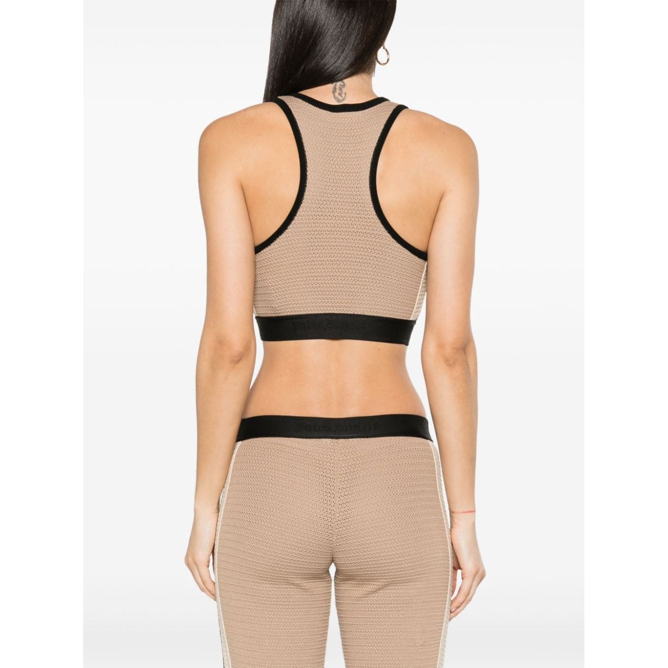 Palm Angels Top Beige Topwear