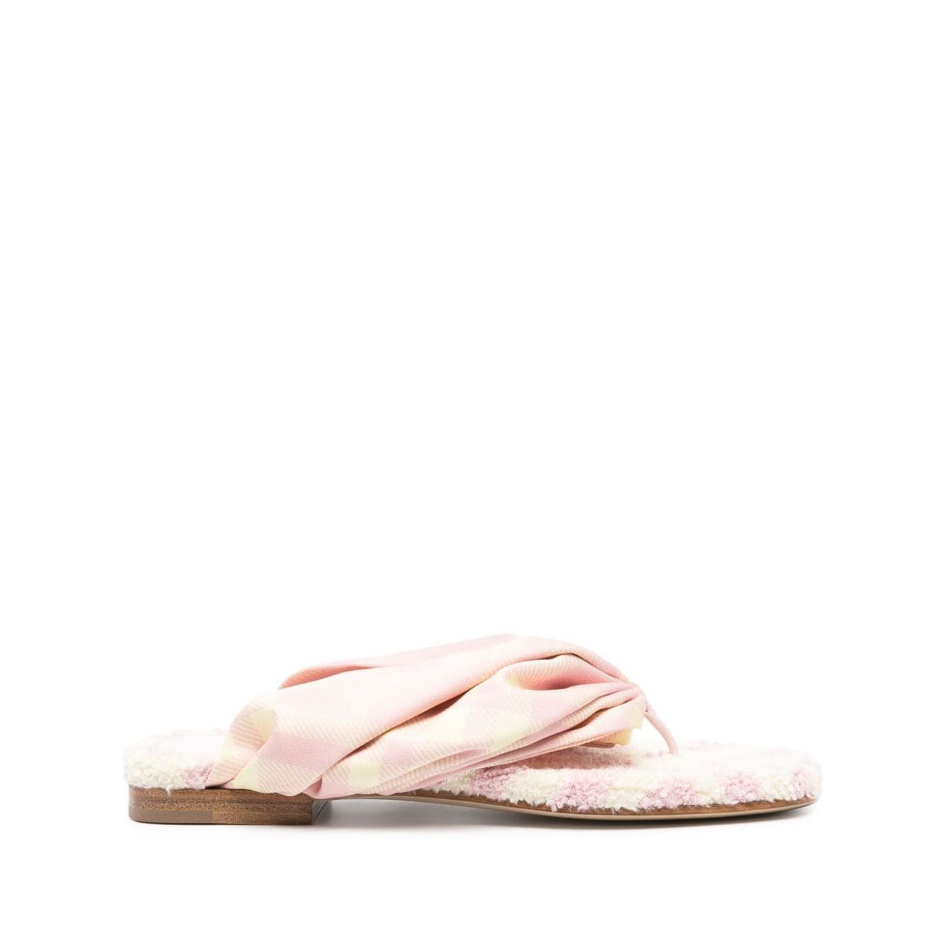 Burberry check thong sandals Sandals