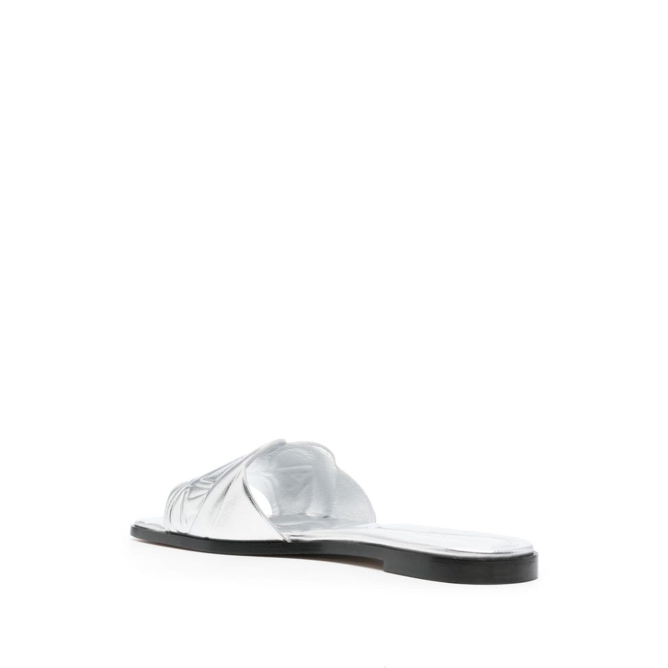 Alexander McQueen Slide sandals with embossed logo