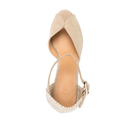 Castañer Castaner Flat shoes Beige