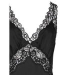 Saint Laurent lace-panel midi dress Dresses