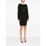 Saint Laurent open-back knitted dress Dresses