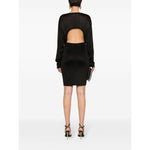 Saint Laurent open-back knitted dress Dresses