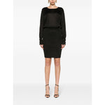 Saint Laurent open-back knitted dress Dresses
