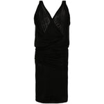 Saint Laurent V-necked mini dress Dresses