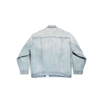 Balenciaga Denim jacket with flap pockets and drop shoulder Jackets