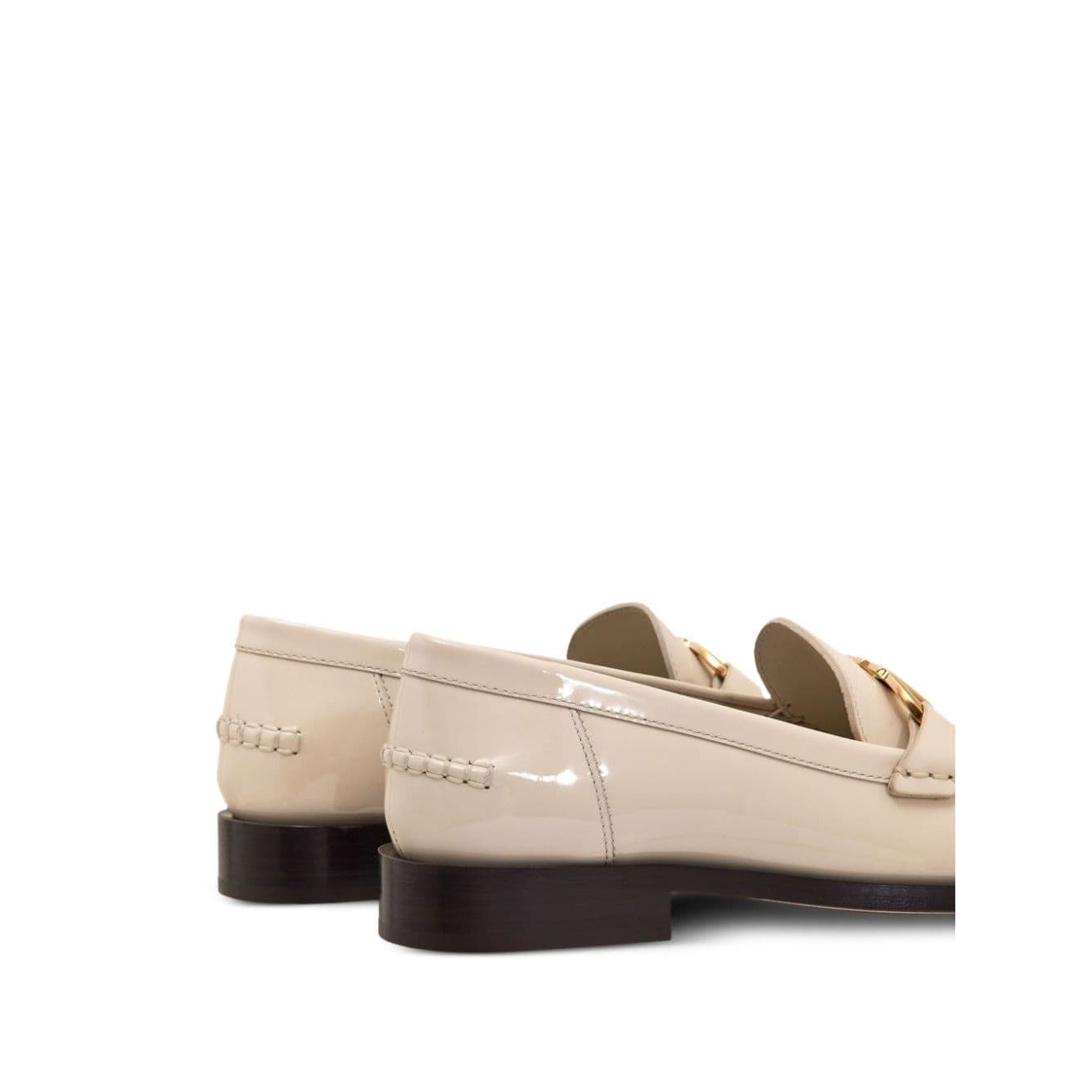 Ferragamo Gancini leather loafers Moccasins