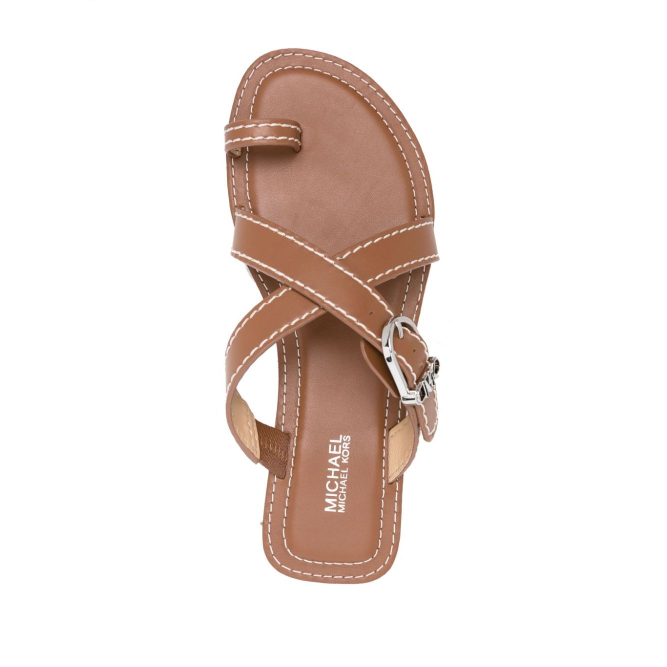 MMK Sandals Leather Brown Sandals