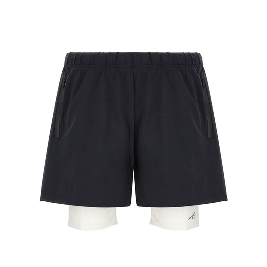 Balenciaga Bicolor Polyamide Bermuda Shorts